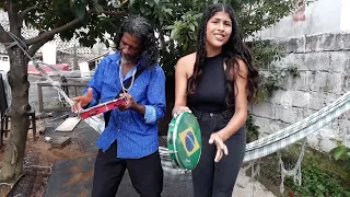 Carolzinha e Raio do Sol ( desafio -  Pai x Filha )