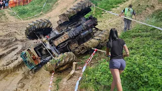 Traktoriáda Zdechov 2024  - TRACTOR CRASH | Crazy Driver Tractor Show