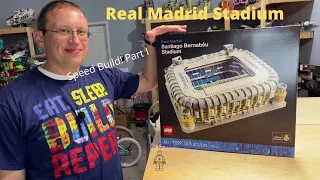 Lego Set #10299 Real Madrid Santiago Bernabeu Stadium Speed Build Part I