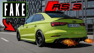 AUDI RS3 (FAKE) - " MASINA DE STUDENT" (BABY RS)