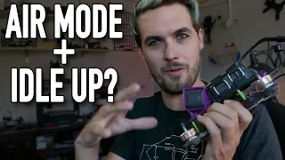 Using Air Mode AND Idle Up?