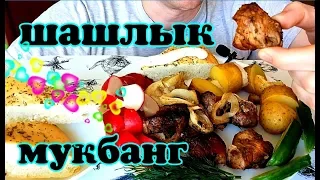 ШАШЛЫК | MUKBANG | BARBECUE | МУКБАНГ | 먹방