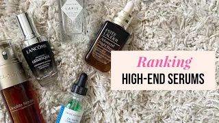 Which High-End Serums ACTUALLY Work? Lancôme Clarins SkinCeuticals Lauder Herbivore Dior Shiseido