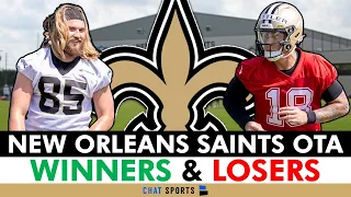 New Orleans Saints OTAs Winners & Losers (So Far) Ft. Jake Haener, Spencer Rattler, Dallin Holker