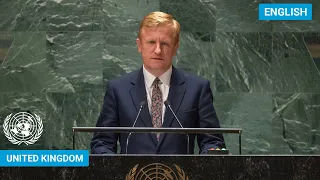 🇬🇧 United Kingdom - Deputy Prime Minister Addresses United Nations General Debate, 78th Session