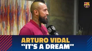 Arturo Vidal: ‘I am happy, I want to win everything’