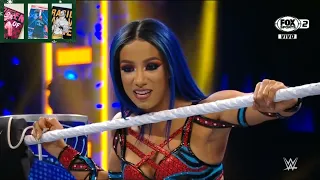 Sasha Banks & Toni Storm vs Charlotte Flair & Shotzi (1/3) - Smackdown 17/12/21