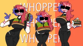 WHOPPER WHOPPER WHOPPER || animation meme || countryhumans America