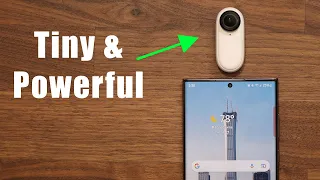 Powerful Tiny Action Camera for Samsung Galaxy S22 Ultra! - Insta360 GO 2