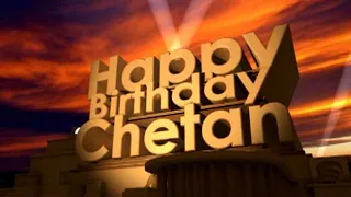 Happy Birthday Chetan
