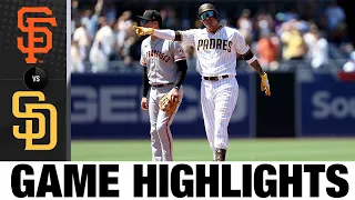 Giants vs. Padres Game Highlights (8/10/22) | MLB Highlights