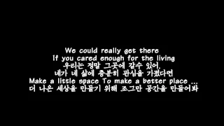 Micheal Jackson - Heal The World 한글 자막 해석 번역 [ 팝송이야기 ]