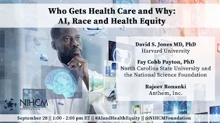 Who Gets Health Care and Why: AI, Race and Health Equity