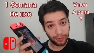 Nintendo Switch Primeiras Impressões com uma semana de uso!