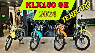 New KLX150 SE 2024 | Update Harga dan Varian Warna Lengkap