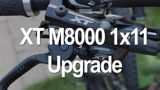 1 x 11 Speed XT M8000 UPGRADE/ Install How-To, Ride Impressions: I-Spec II, 11-42t, GS RD