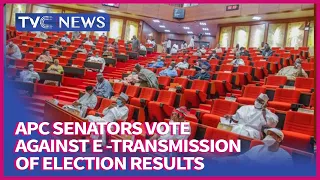 [TVC BREAKFAST] 52 APC Senators Vote Against Electronic Transmission Of Election Results