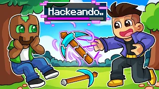 ENCONTRAMOS los OBJETOS HACKERS en MINECRAFT 😂😱 HARDY y TROLERO