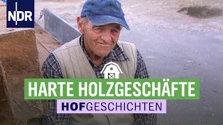 Albert Smidt verkauft Holz mit Geschichte | Hofgeschichten (148) | NDR auf’m Land