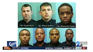 Sentencing this week four former BPD Gun Trace Task Force members