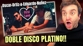 OSCAR ORTIZ x EDGARDO NUÑEZ "FIRST LOVE" (Official Video) | REACCIÓN Vocal Coach | JuanLu Music