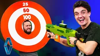 NERF Human Target Challenge!