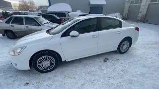 Peugeot 508 2012 года, пробег 240 000 км. Обзор автомобиля с пробегом в Альянс Select. Чебоксары.