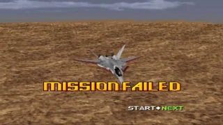 Ace Combat 2: how to trigger (almost) every "mission failed" screen