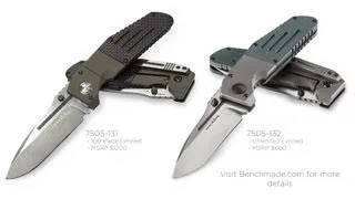 Benchmade's New 7505-131 and 7505-132