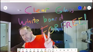 Transparent Glass Whiteboard in Microsoft Teams or Zoom with OBS for FREE!