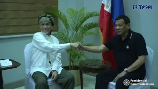 Meeting with Moro National Liberation Front (MNLF) Chair Nur Misuari