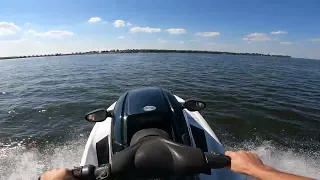 No waves? No problem! Jumping a Waverunner without waves!