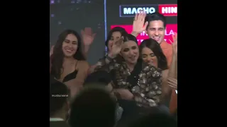 Sidharth Malhotra Supporting Kiara Advani For her song During An award show