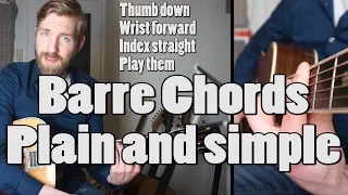 Tip Of The Week #7 | Barre/Bar Chords made Easy | Trouble playing bars? |