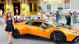 BILLIONAIRES LIFESTYLE MONACO CARSPOTTING SUPERCARS #billionaire #luxury #car