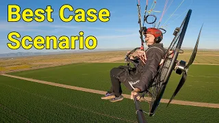 Electric Paramotor Best Case Flight - UNCUT