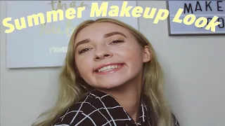 EASY AND GLOWY SUMMER MAKEUP LOOK