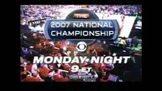 KCBS (CBS) commercials [April 1, 2007]