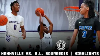Hahnville vs. HL Bourgeois (HIGHLIGHTS) || Jordan Moore drops 27! Was it enough in district BATTLE!?