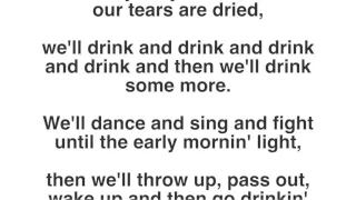 Da Vinci's Notebook Another Irish Drinking Song Lyrics