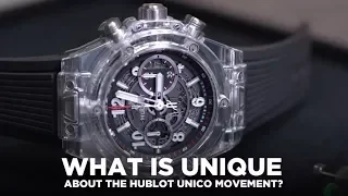 What is unique about a Hublot Unico movement?