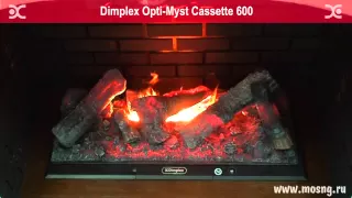 Установка и настройка электрокамина Dimplex Cassette 600 серии Opti-myst