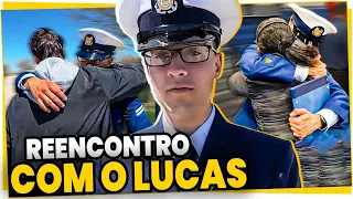 REENCONTRO COM O LUCAS DEPOIS DE 3 MESES NA GUARDA COSTEIRA AMERICANA - FORMATURA - Parte II