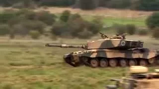 British Army Firepower Demonstration -- BBC Wiltshire