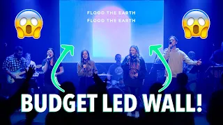 Upgrade your Projector to LED Wall on a budget | Worship Productions Review