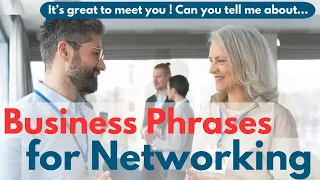 Business English for Networking "You Can Use Starting Tomorrow!"