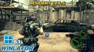 Winlator - Gameplay Resident Evil 5 Gold Edition - Windows