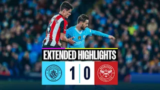 EXTENDED HIGHLIGHTS | Man City 1 - 0 Brentford | Haaland strike gives City a big THREE POINTS!