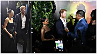 Prince Harry and Meghan Markle Make Surprise Appearance at 'Bob Marley: One Love' Movie Premiere
