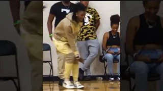 Ja Morant Hitting The Griddy At His Sister's Basketball Game